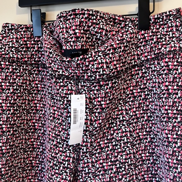 NWT J.Crew Speckled Jacquard Anorak & Biker Shorts SET - Picture 9 of 11